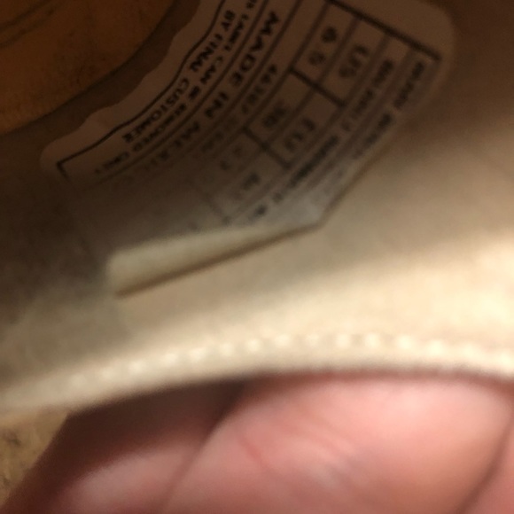 Carlos Rossetti Womens Size 6.5 Patent Block Heels -Bone Color Pink Strap Heels - Picture 7 of 11